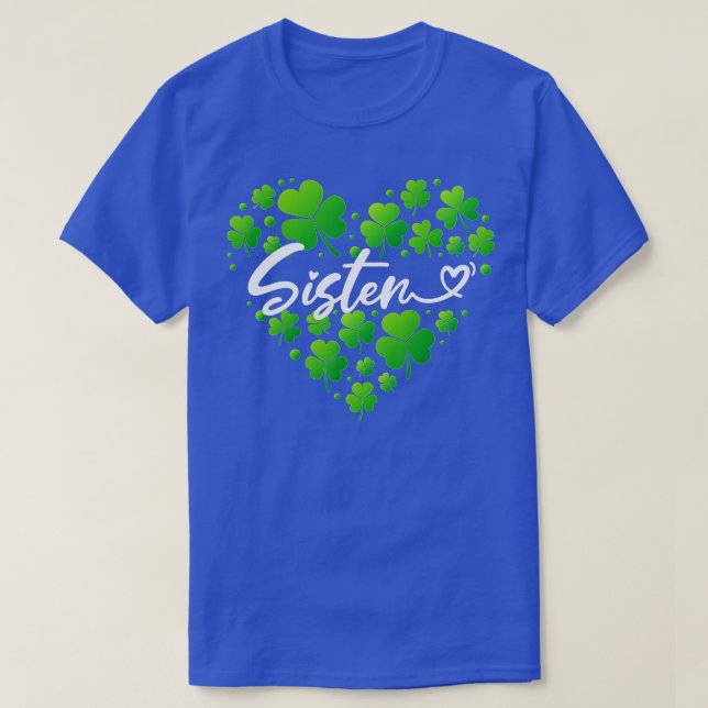 T-shirt Jour de la Saint Patrick Soeur pour femmes Dons-so (Design devant)