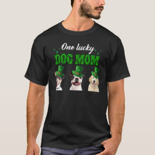 T-shirt Jour de la Saint Patrick Son Et Son Un Chanceux Ch