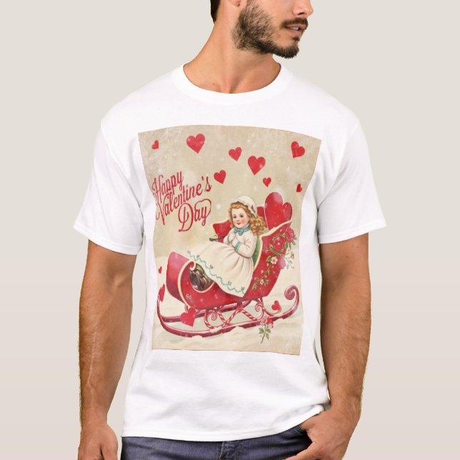T-shirt Jour de la Saint Valentin (Devant)