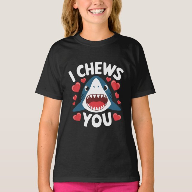 T-shirt Jour de la Saint-Valentin Cœur Léopard Mignon  (Devant)