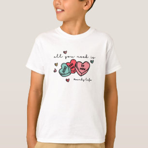 T-shirt Jour de la Saint Valentin pour les enfants