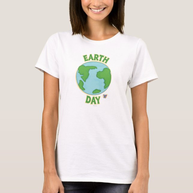 T-shirt Jour de la terre de Webkinz (Devant)