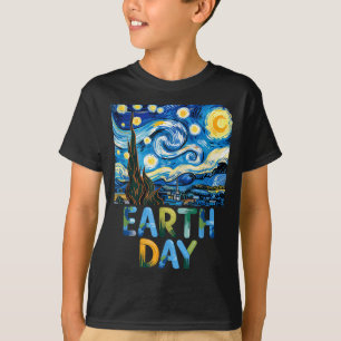T-shirt Jour de la terre mignon nature et planète pour tou