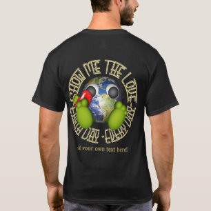 T-shirt Jour de la terre personnalisé