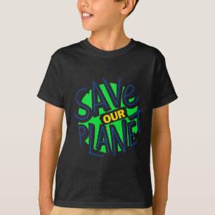 T-shirt Jour de la Terre Tous les jours Allez au vert Sauv