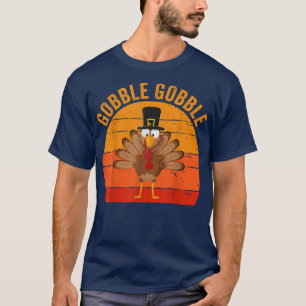 T-shirt Jour de la Turquie Chemise Gobble Gobble Jour de T