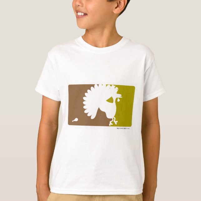 T-shirt Jour de la Turquie MVP Thanksgiving Logo sportif (Devant)