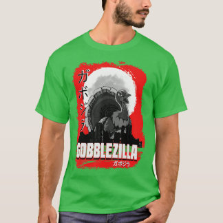 T-shirt Jour de la Turquie Thanksgiving Gobblezilla 3