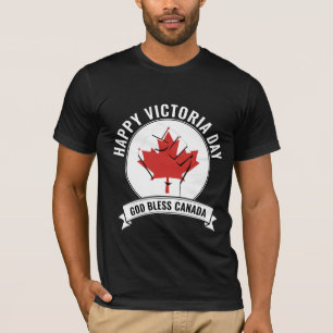 T-shirt JOUR DE LA VICTORIE Dieu bénisse LE CANADA