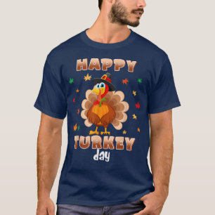 T-shirt Jour de l'Action de grâce Présente Joyeuse Turquie
