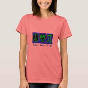 T-shirt Jour de l'amour pi de paix