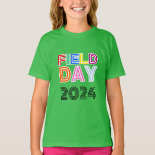 T-shirt Jour de l'école couleur de l'élève Équipe Cheer Sq