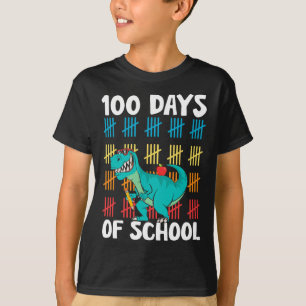 T-shirt Jour De L'École Enseignants Enfants Garçons Dino J