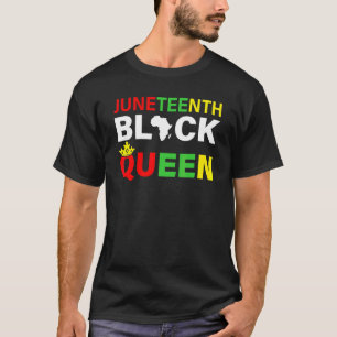 T-shirt Jour de l'Émancipation de la Reine noire Melanin B