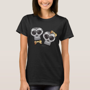T-shirt Jour de l'Halloween mortes Crâne Dia de los Muerto