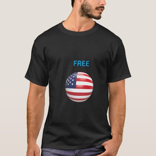 T-shirt Jour de l'indépendance (Devant)