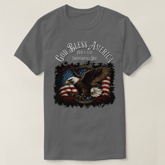 T-shirt Jour de l'indépendance1 (Design devant)