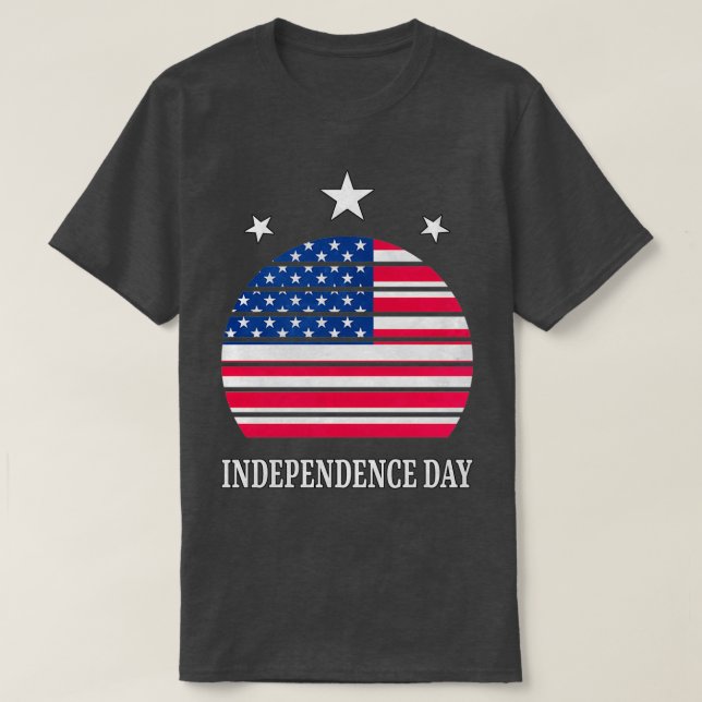 T-shirt Jour de l'indépendance 3 (Design devant)