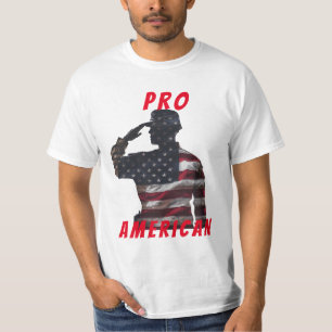 T-shirt Jour de l'indépendance   4 juillet  Soldat pro-amé