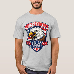 T-shirt Jour de l'Indépendance Aigle Varsity Style Patriot