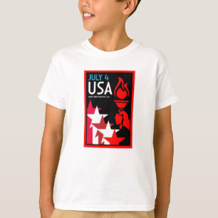 T-shirt Jour de l'indépendance américaine