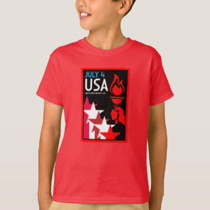 T-shirt Jour de l'indépendance américaine