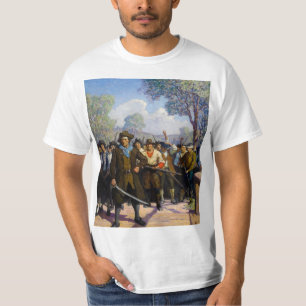 T-shirt Jour de l'Indépendance, au pont Concord par N.C. W