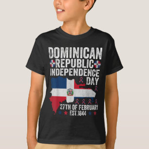 T-shirt Jour de l'indépendance de la République dominicain