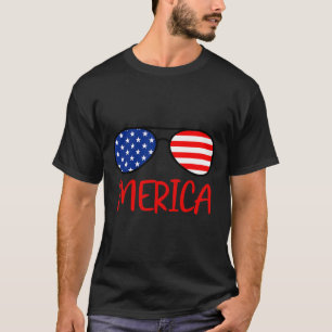 T-shirt Jour de l'indépendance de l'Amérique 4 juillet Dra