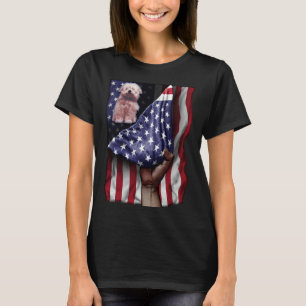T-shirt Jour de l'indépendance Drapeau américain Coton De