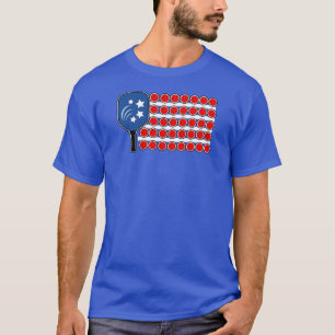 T-shirt Jour de l'indépendance du drapeau américain