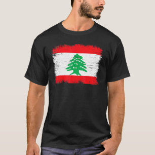 T-shirt Jour de l'indépendance du Liban vintage