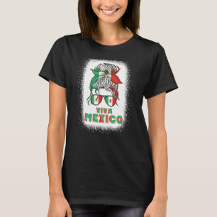 T-shirt Jour de l'indépendance du Mexique Viva Fierté des