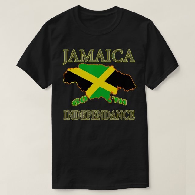 T-shirt Jour de l'Indépendance jamaïcaine M jamaïcain (Design devant)