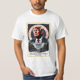 T-shirt Jour de l'investiture du partisan de Trump 2025