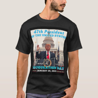 T-shirt Jour de l'investiture du président Donald Trump 20
