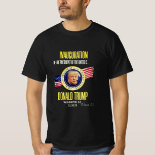 T-shirt Jour de l'investiture du président Trump 2025