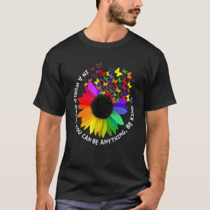 T-shirt Jour De L'Unité Dans Un Monde Où L'On Peut Être N'
