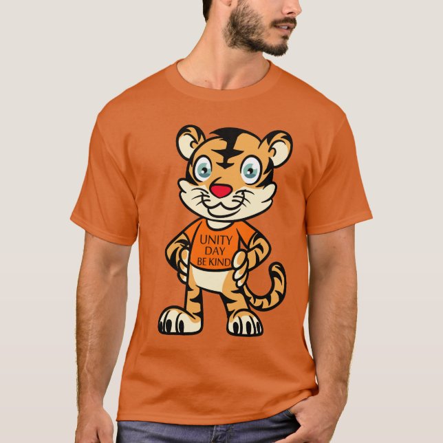 T-shirt jour de l'unité soit gentil (Devant)