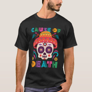 T-shirt Jour De Morts Crânes De Sucre Dã MexicaineA De Los
