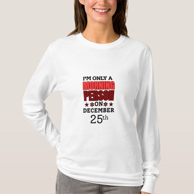 T-shirt Jour de Noël (Devant)