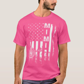 T-shirt Jour de Noël du drapeau américain du tir à l'arc M