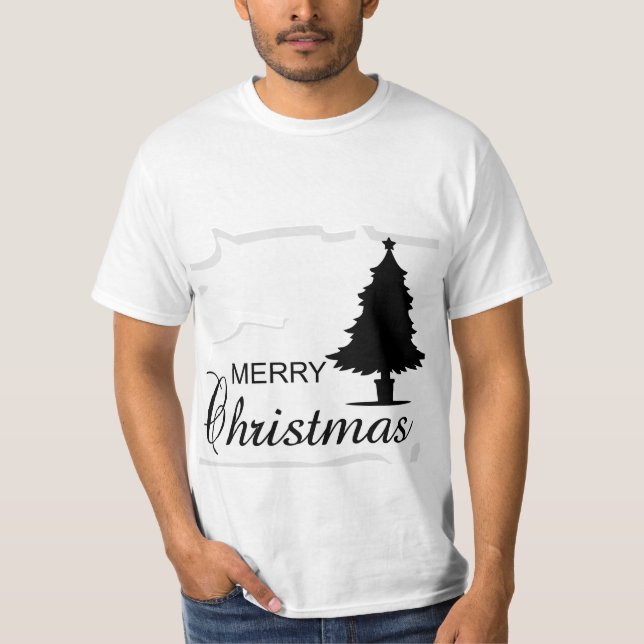 T-shirt Jour de Noël Vintage (Devant)