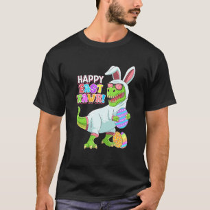 T-shirt Jour de Pâques Dinosaure Drôle Happy Eastrawr Rex 