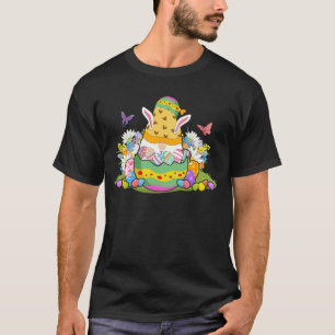 T-shirt Jour de Pâques OEufs Gnomes éclosion