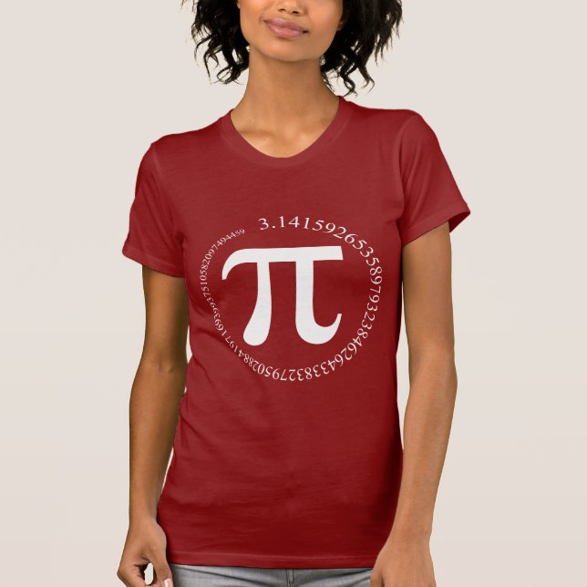 T-shirt Jour de pi (π) (Devant)