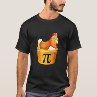 T-shirt Jour de Pi 2020 Poulet Pot Pi Day Tarte Math Geek