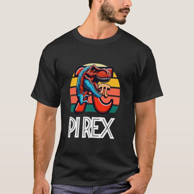 T-shirt Jour de Pi Pi Rex Dinosaure (Devant)