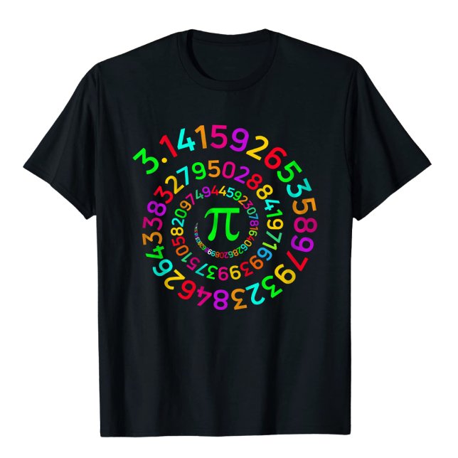 T-shirt Jour de Pi Spirale Pi design math pour Jou (Créateur téléchargé)