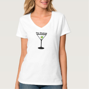 T-shirt Jour de Pickleball Diner Martini
